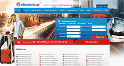 Desktop Screenshot of bileciarnia.pl